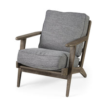 Load image into Gallery viewer, Fabric Arm Chair - Gray / Brown
