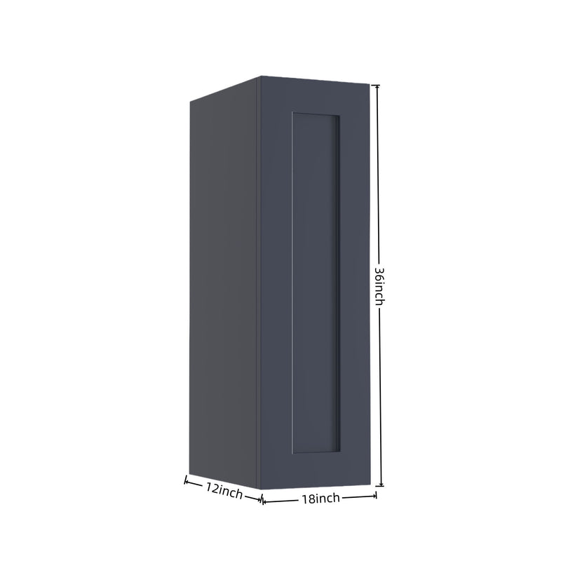 Shaker Wall Cabinet With 2 Adjustable Shelves