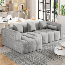 Load image into Gallery viewer, Sectional Free Combined Sofa With 2 Side Pockets
