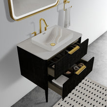 Load image into Gallery viewer, Elena - Modern Bathroom Vanity With Sink With Ample Storage, 2 Soft Close Drawers
