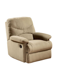 Load image into Gallery viewer, Microfiber Recliner - Beige
