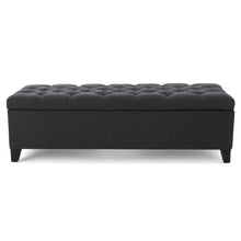 Load image into Gallery viewer, Glouster - Contemporary Storage Ottoman With Button Tufted Design

