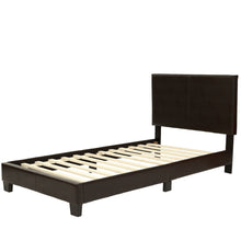 Load image into Gallery viewer, Upholstered Bed With Adjustable Headboard

