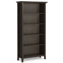 Load image into Gallery viewer, Amherst - 5 Shelf Bookcase, Handcrafted
