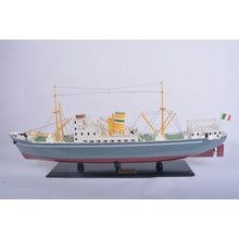 Load image into Gallery viewer, Hand Painted Model Boat (624231) - Blue / White
