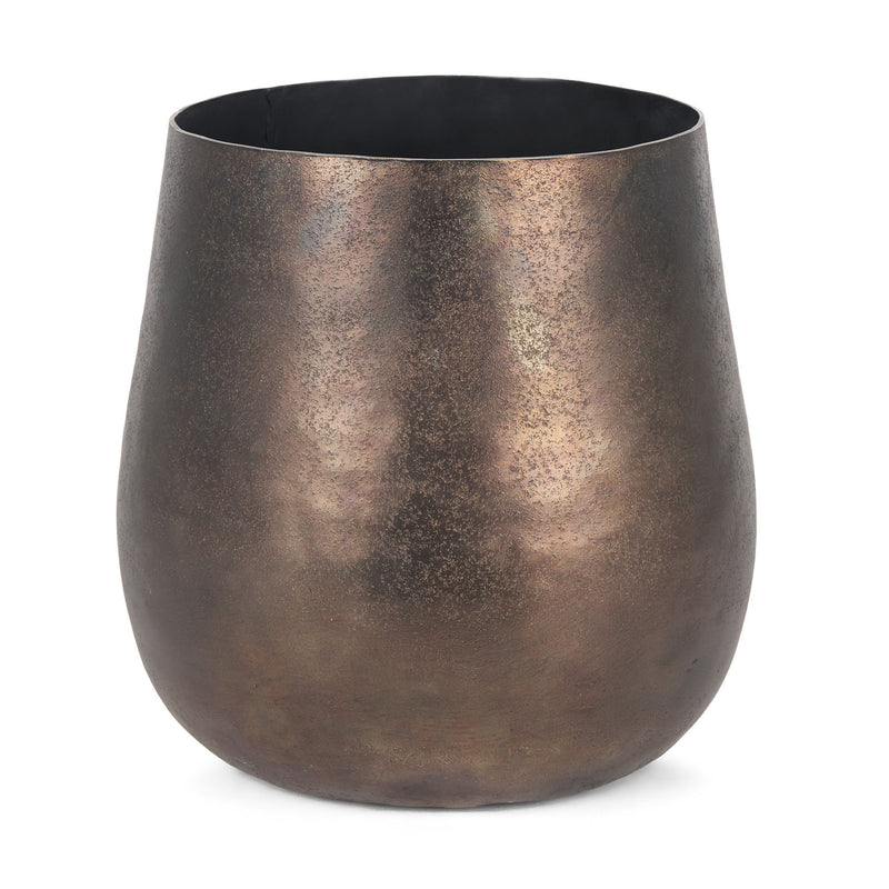 Table Vase - Antiqued Brass