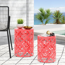 Load image into Gallery viewer, Outdoor Metal Modern Design End Table
