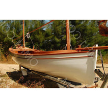 Load image into Gallery viewer, Hand Painted Model Boat (624610) - Light Brown / Beige
