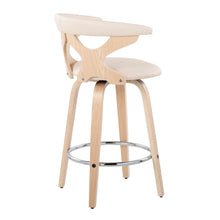 Load image into Gallery viewer, Gardenia - Mid Century Modern Fixed Height Counter Stool With Swivel (Set of 2)
