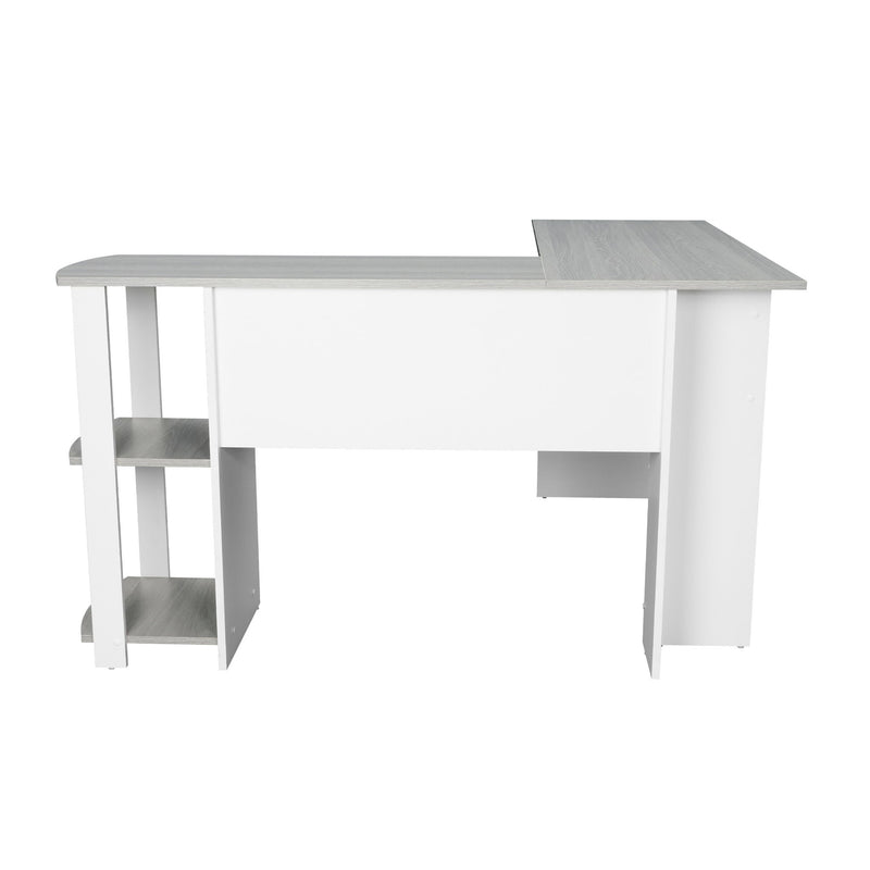 L Shape Computer Desk - Gray