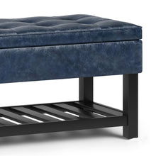 Load image into Gallery viewer, Cosmopolitan - Storage Ottoman Bench With Open Bottom
