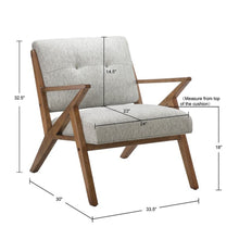 Load image into Gallery viewer, Rocket - Lounge Chair - Light Gray
