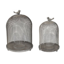 Load image into Gallery viewer, Ophira Sparrow Candle Holders (Set of 2) - Antique Gray
