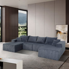 Load image into Gallery viewer, Modular Sectional Sofa, Convertible Couch With Chaise Corduroy
