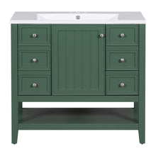 Load image into Gallery viewer, Modern Bathroom Vanity With Sink

