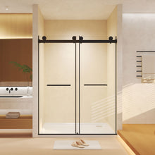 Load image into Gallery viewer, Frameless Double Sliding Shower Door
