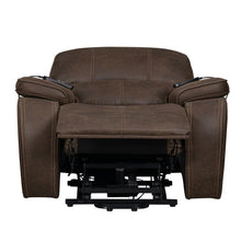 Load image into Gallery viewer, Brookings - Power Lift Recliner With Heat &amp; Massage - Brown
