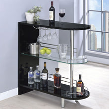 Load image into Gallery viewer, Karinna - 2 Tier Home Bar Table With Shelf - Silver
