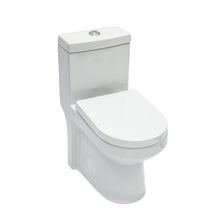 Load image into Gallery viewer, 1 Piece Toilet For Bathroom, Dual Flush 1.1 / 1.6 Gpf, Soft Closing Seat - White
