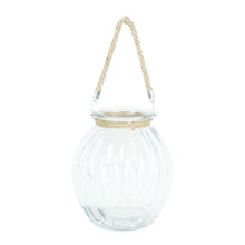 Load image into Gallery viewer, Decorative Jar With Rope - Clear
