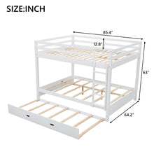 Load image into Gallery viewer, Sturdy Bunk Bed With Ladder
