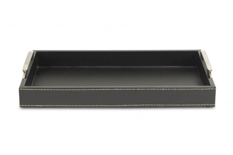 16 Solid Wood Tray - Black