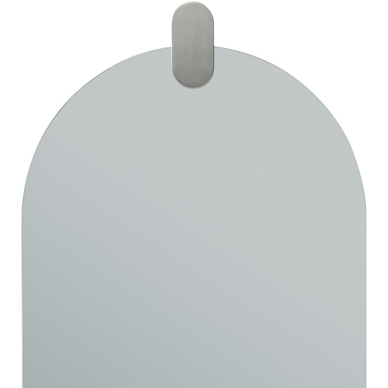 Oval Frameless Accent Mirror Accent - Clear