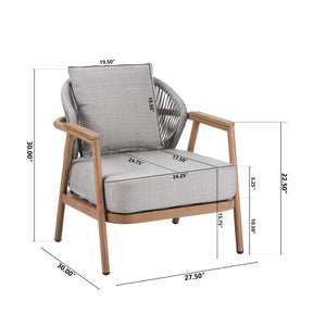 Orla - Outdoor Rope Club Chair