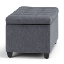 Load image into Gallery viewer, Sienna - Upholstered Storage Ottoman Bench
