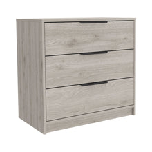 Load image into Gallery viewer, 28" Three Drawer Dresser - Light Gray
