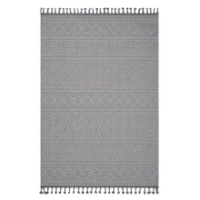 Load image into Gallery viewer, Guros - 8' X 10' Geometric Indoor / Outdoor Area Rug - White
