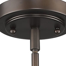 Load image into Gallery viewer, Frosted Glass Hanging Light - Bronze
