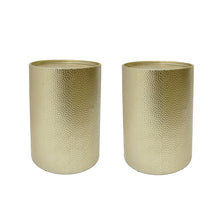 Load image into Gallery viewer, Iron Round Pedestal End Tables (727050) (Set of 2) - Gold
