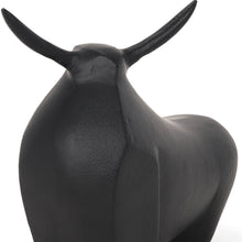 Load image into Gallery viewer, Bull Tabletop Sculpture (608728) - Black
