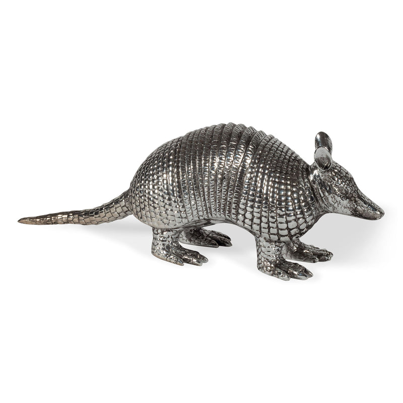 Armadillo Figurine - Silver