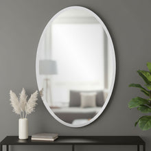 Load image into Gallery viewer, Oval Shaped Frameless Mirror - Pearl Silver

