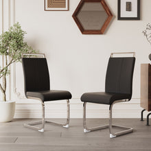 Load image into Gallery viewer, Modern Dining Chairs With Padded Seat, High Back
