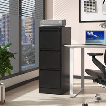 Load image into Gallery viewer, Steel Drawer Vertical File Cabinet With Lock For A4 Legal / Letter Size
