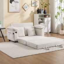 Load image into Gallery viewer, Upholstered Futon Convertible Floor Sofa Bed
