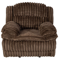 Load image into Gallery viewer, Contemporary Manual Motion Glider Recliner Chair With Padded Armrests And Smooth Rocking Function
