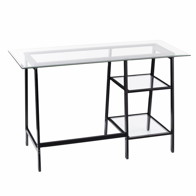 Writing Desk - Clear / Black