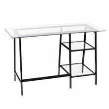 Load image into Gallery viewer, Writing Desk - Clear / Black
