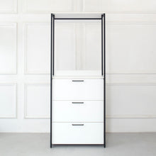 Load image into Gallery viewer, Fiona - Contemporary Wood And Metal Walk In Closet With Drawers
