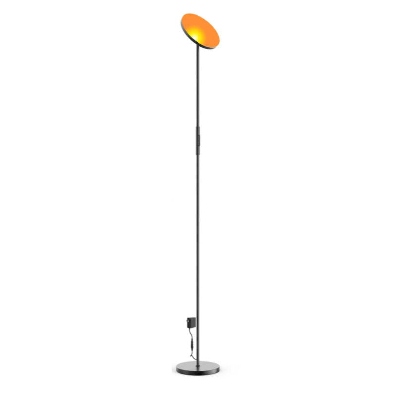Color Changing LED Smart Novelty Floor Lamp - Black