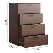 Load image into Gallery viewer, Oliver - Farmhouse Jumbo Chest With 4 Drawer Storage
