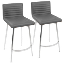Load image into Gallery viewer, Mason - Contemporary Swivel Counter Stool (Set of 2)
