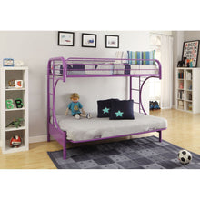 Load image into Gallery viewer, ACME Eclipse Bunk Bed (Twin/Full/Futon) in Purple 02091PU
