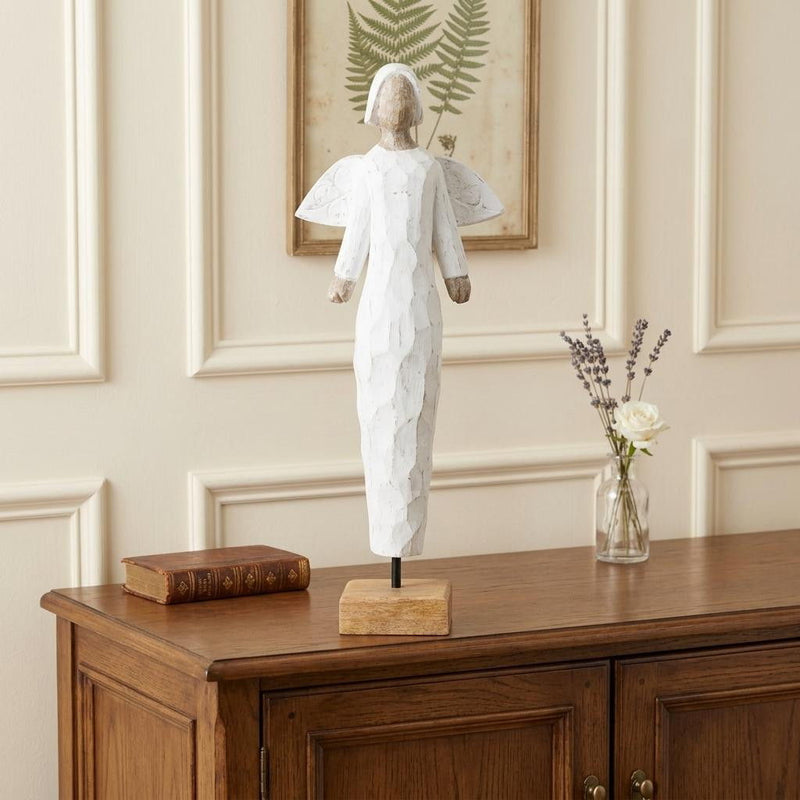 Figurine - White / Brown