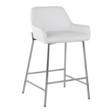 Load image into Gallery viewer, Daniella - Stylish Contemporary Fixed Height Counter Stool (Set of 2)
