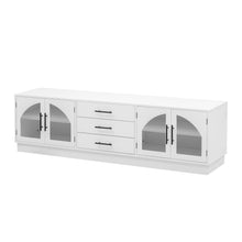 Load image into Gallery viewer, Modern Minimalist TV Stand, Entertainment Center Media Console Cabinet With Adjustable Shelves For Living Room
